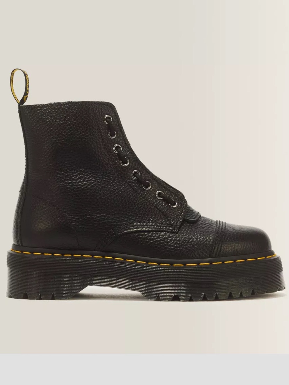Dr. Martens Sinclair Milled Nappa Leather Platform Women’s size 8 NEW!!!
